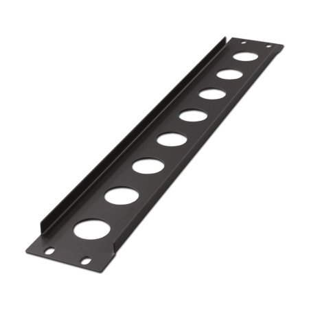 1.5U Rack Panel Centre Punched For x8 29.8mm Holes for Electrical Distribution